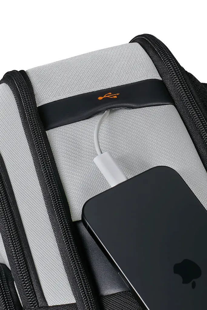 Рюкзак 15.6" Samsonite EVOSIGHT LIGHT GREY/BLACK 43x30x18 KP9*08002 - фото 6