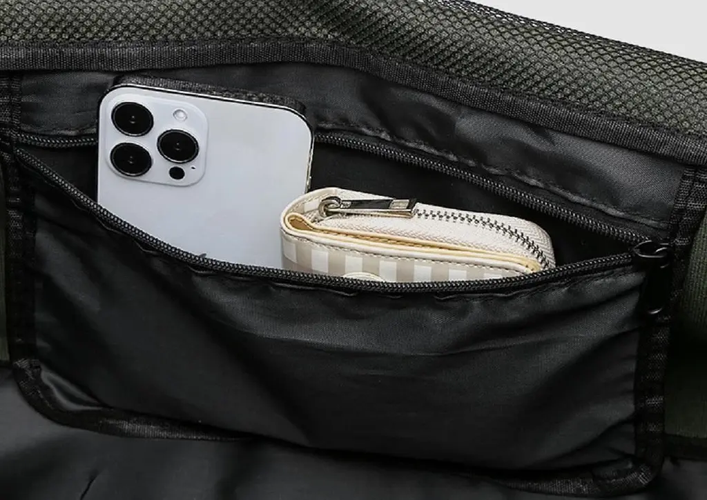 Дорожня міцна текстильна сумка Confident TB7-T-2902GR зелена - фото 10