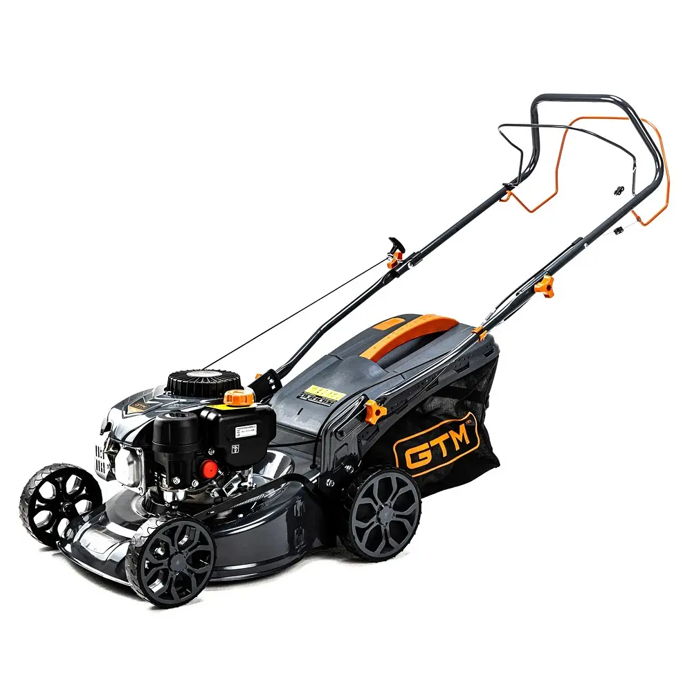 Газонокосарка бензинова самохідна GTM LM42-SP (42 см, 4 к.с., 2.9 кВт, 25-75 мм, 45 л, 24 кг) - фото 3