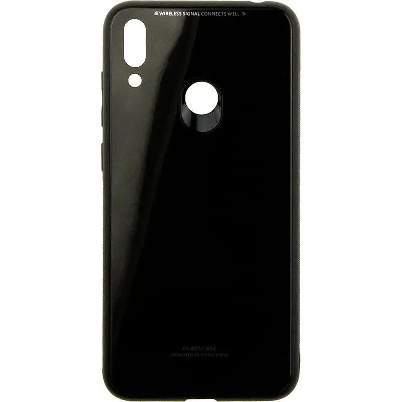 Чехол-накладка Toto Pure Glass Case HuAwei Y7 2019 Black - фото 3