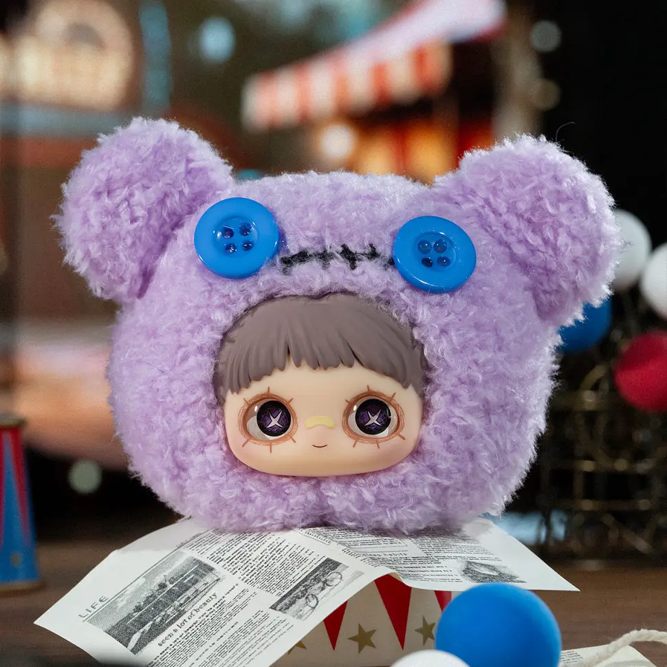Коллекционная мягкая игрушка с кольцом Безумный цирк Pop Top HC029 Hi TOY "серии MayMei" - фото 11