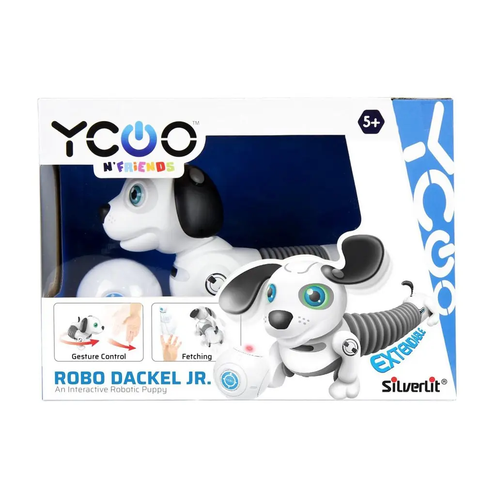 Интерактивная игрушка Silverlit робот-собака DACKEL JUNIOR (88578) - фото 9
