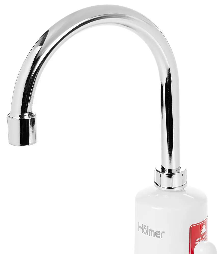Водонагрівач проточний Holmer HHW-303SH 3000 W механічне керування IPX4 White - фото 2