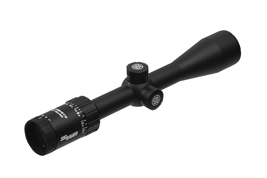 Оптический прицел SIG Optics Whiskey 3 4-12x40 (25,4 мм) SFP, BDC-1 QUADPLEXEX - фото 2