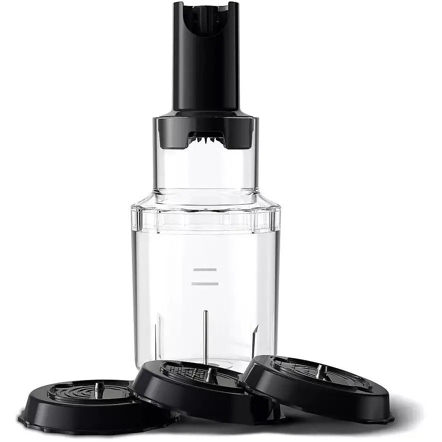 Блендер Philips Series 5000 заглибний 1200 Вт 4 в 1 чопер XL спіралайзер чорний (HR2684/00) - фото 6