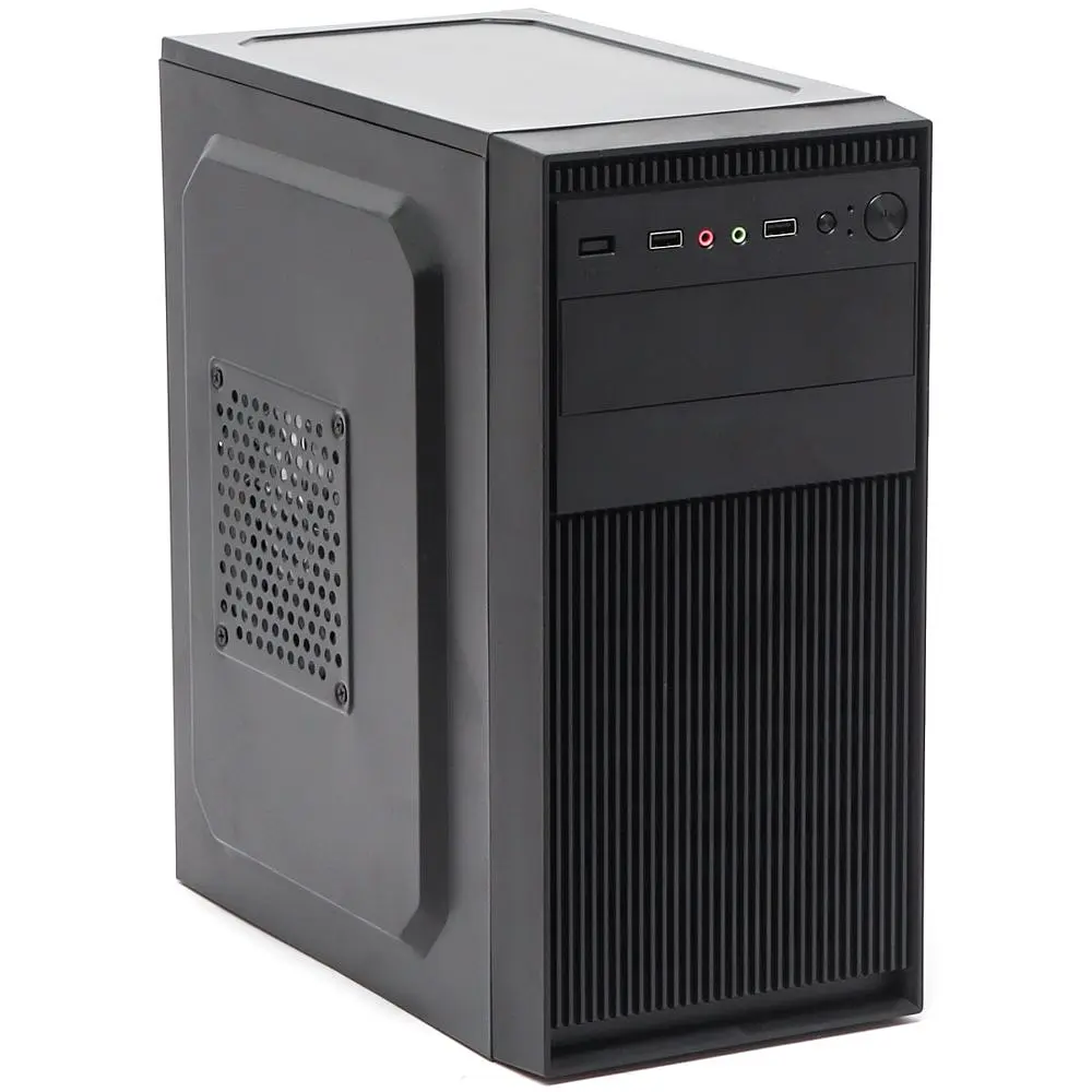 Корпус Casecom GN-1718 500W-120 мм USB 3.0 mATX, Black (GN-1718-500) - фото 8