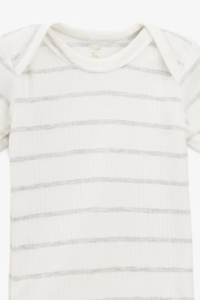 Боді-човник для малюків Baby Life 929-1 68 см Молочний shop (2000990950475) - фото 4