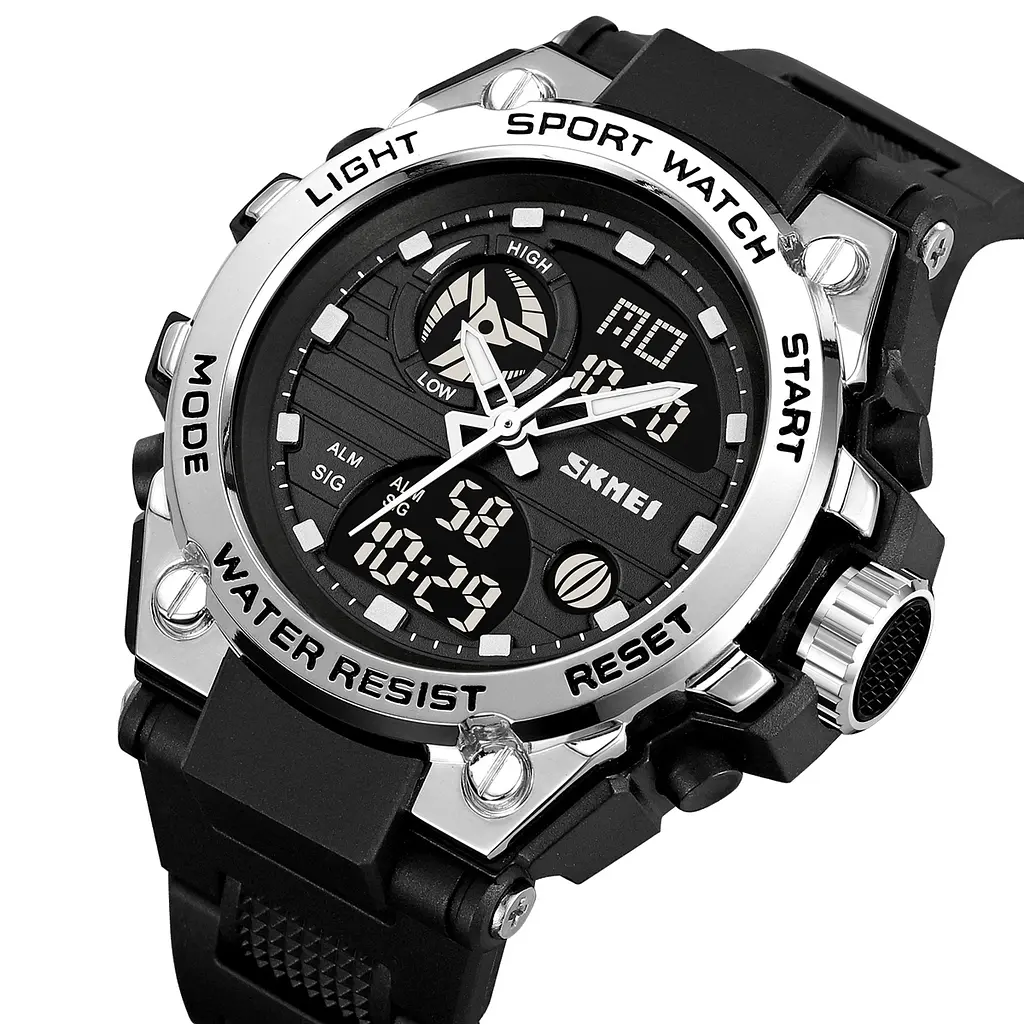 Чоловічий наручний годинник 2360BKSI Black-Silver Skmei acs0029964 - фото 3