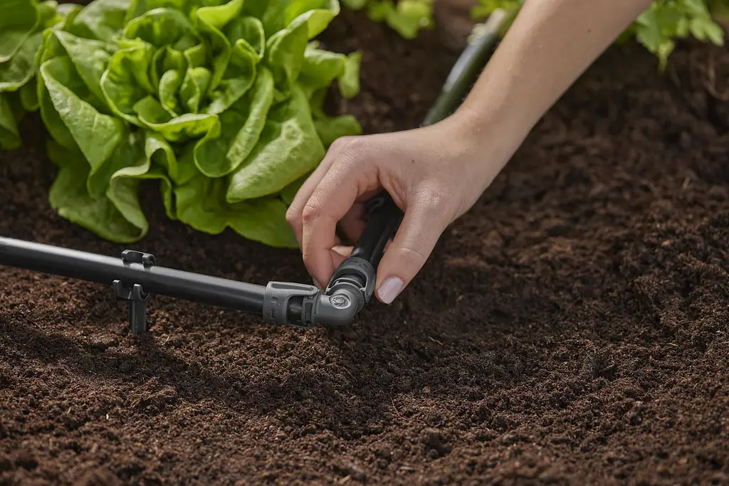 З'єднувач L-подібний Gardena Micro-Drip-System Quick & Easy для шлангів 13 мм, 2 шт (13202-20) - фото 3
