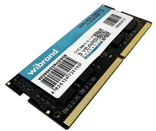 Пам'ять SO-DIMM, DDR4, 8Gb, 2666 MHz, , 1.2V, CL19 Wibrand teh0020250 - фото 2