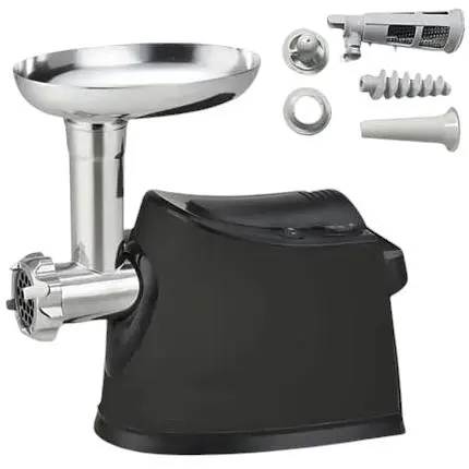 М'ясорубка побутова електрична XPRO 6251 3000 Вт з соковижималкою чорна (40702-GRANT 6251В) - фото 2