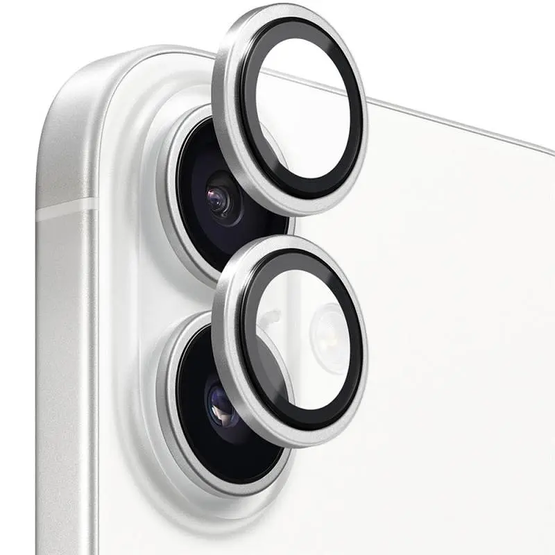 Захисне скло Metal на камеру для Apple iPhone 17 (6.3") Срібний Blueo teh0031099