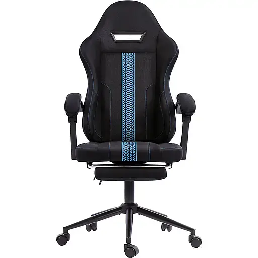 Геймерське крісло GT Racer X-2331 Fabric Black/Blue - фото 2