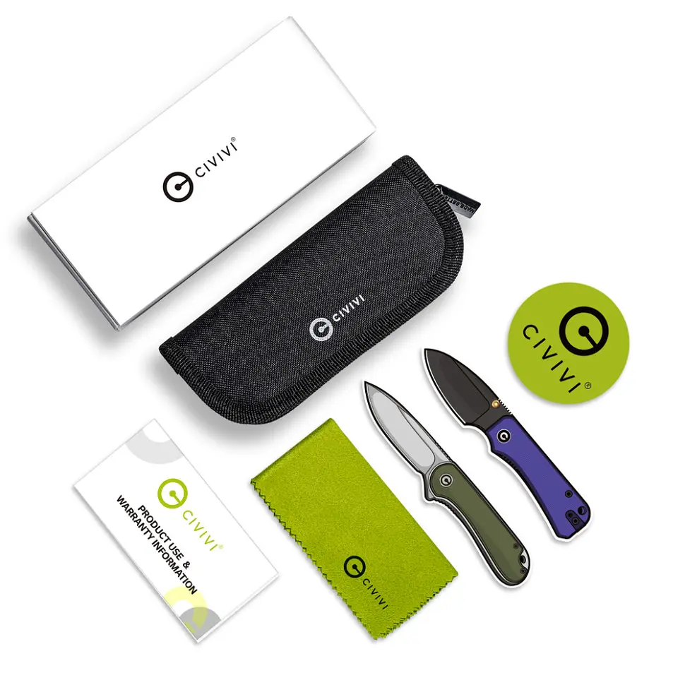 Ніж складаний Civivi Baby Banter Cuibourtia Wood C19068SB-2 - фото 9