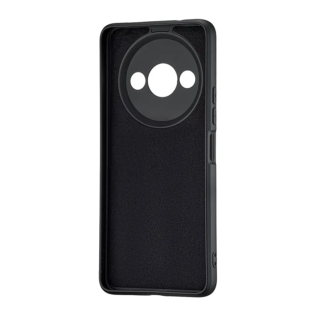 Чохол TPU Colorful Protected Camera Xiaomi Redmi A3 Black - фото 2