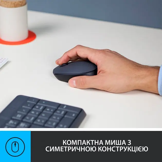 IT набор Logitech MK235 Wireless Combo, US (920-007931) (6836267) - фото 5