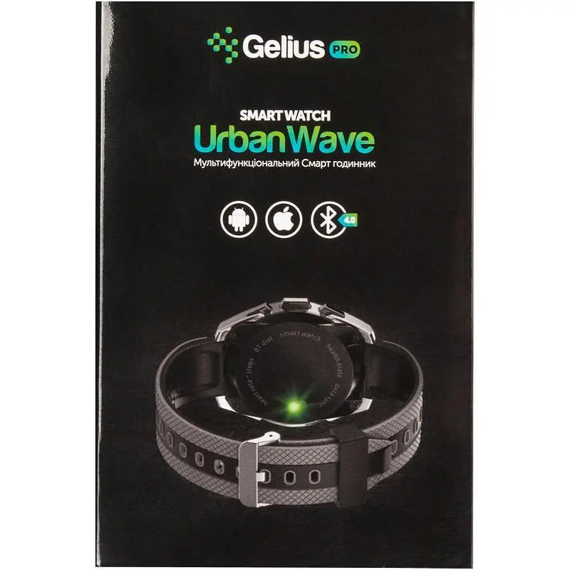 Смарт-часы Gelius Pro GP-L3 (URBAN WAVE) Black/Blue - фото 8