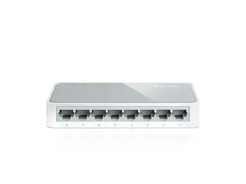 Комутатор TL-SF1008D, White/Gray, 8-портовий, 10/100 Мбіт/с TP-Link teh0028240 - фото 6