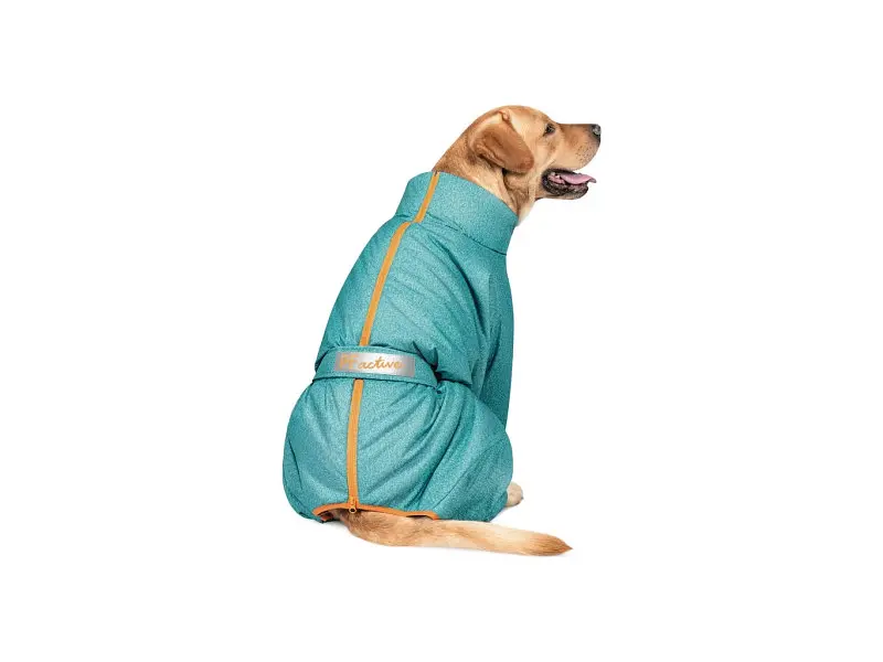Комбінезон для тварин Pet Fashion «Cold» для такс XS (бірюзовий) (4823082425365) - фото 2
