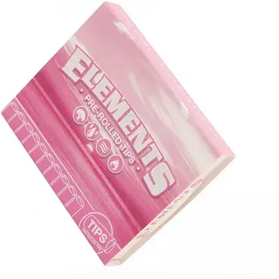 Фильтры для самокруток Elements Pre-Rolled Pink - фото 2