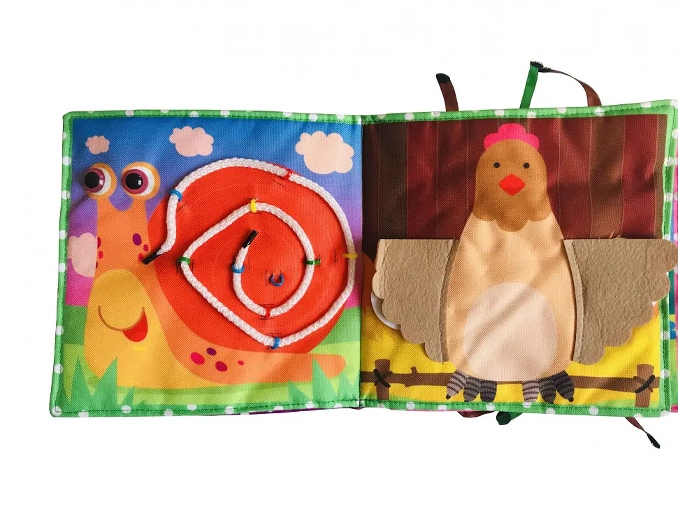 Фетрова книга для малят Bambini Цуценя - фото 4