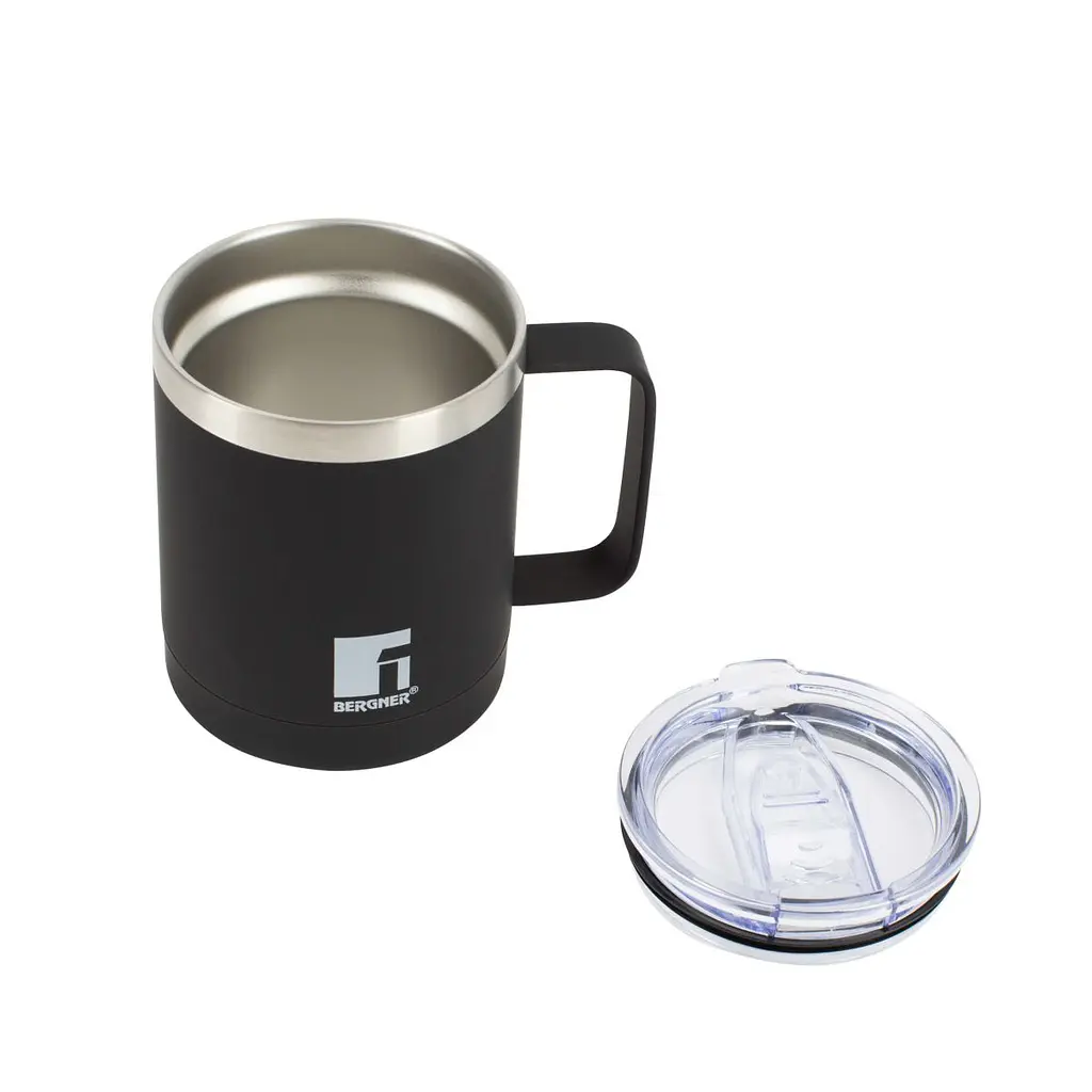 Термокружка Bergner Coffee & tea lovers 350 мл (BG-37788-BK) - фото 4