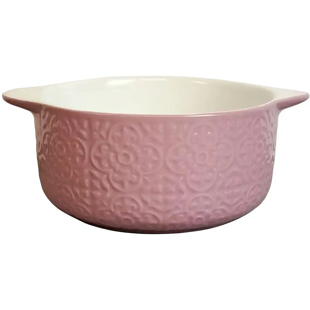 Бульйонниця Vittora Пастельні візерунки з вушками 600 мл в асортименті (128966) - фото 2