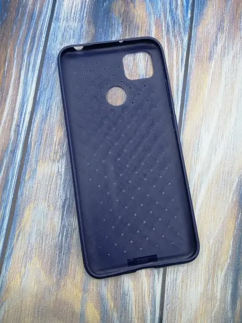 Чохол-накладка Weaving Case для Xiaomi Redmi 9C/10A [Dark Blue] [69675] - фото 4