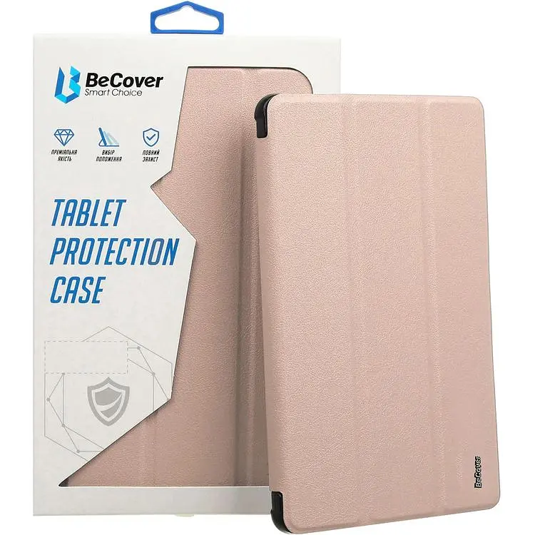 Чехол-книжка BeCover Tri Fold Soft TPU для Apple iPad Mini 7 2024 Pink (712448) - фото 6
