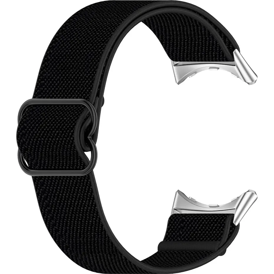 Ремешок ArmorStandart Nylon Band для Google Pixel Watch/Watch 2/ Watch 3/Watch 4 Black (ARM75425) [105460] - фото 4