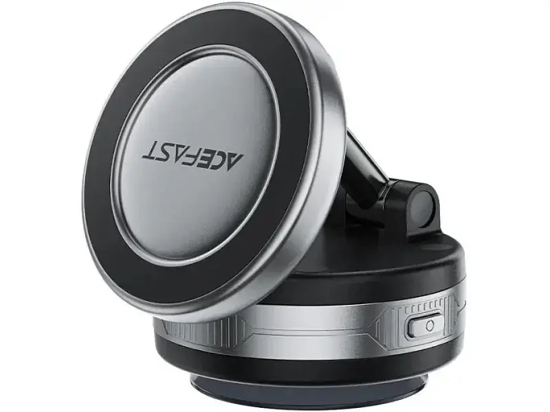 Автомобільний тримач для смартфона Acefast E30 Electric Suction cup metal grey (6974316284864) - фото 3