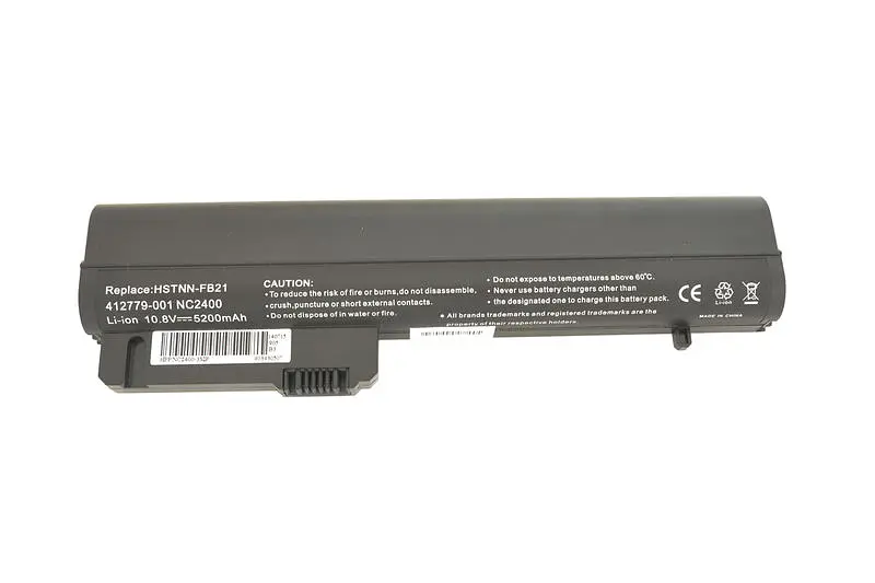 Акумулятор для ноутбука HP Compaq EH768AA EliteBook 2530p 10.8V Black 5200 mAh - фото 3