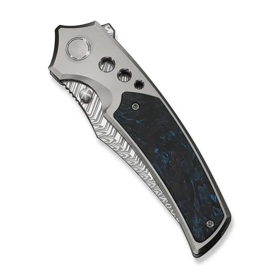 Ніж cкладний Weknife Skynix WE24087-DS1 Black & Blue Carbon - фото 6