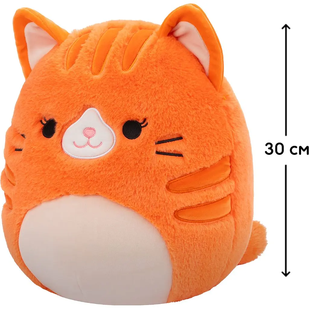 М'яка іграшка Squishmallows Руда кішечка Джіджі 30 см (SQCR06684) - фото 6