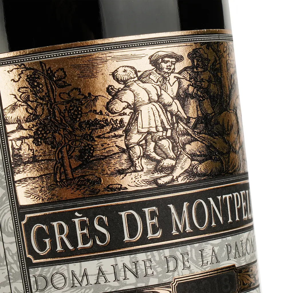 Вино Domaine de la Palombiere 1896 Bio AOP Gres de Montpellier красное сухое 0.75 л - фото 3