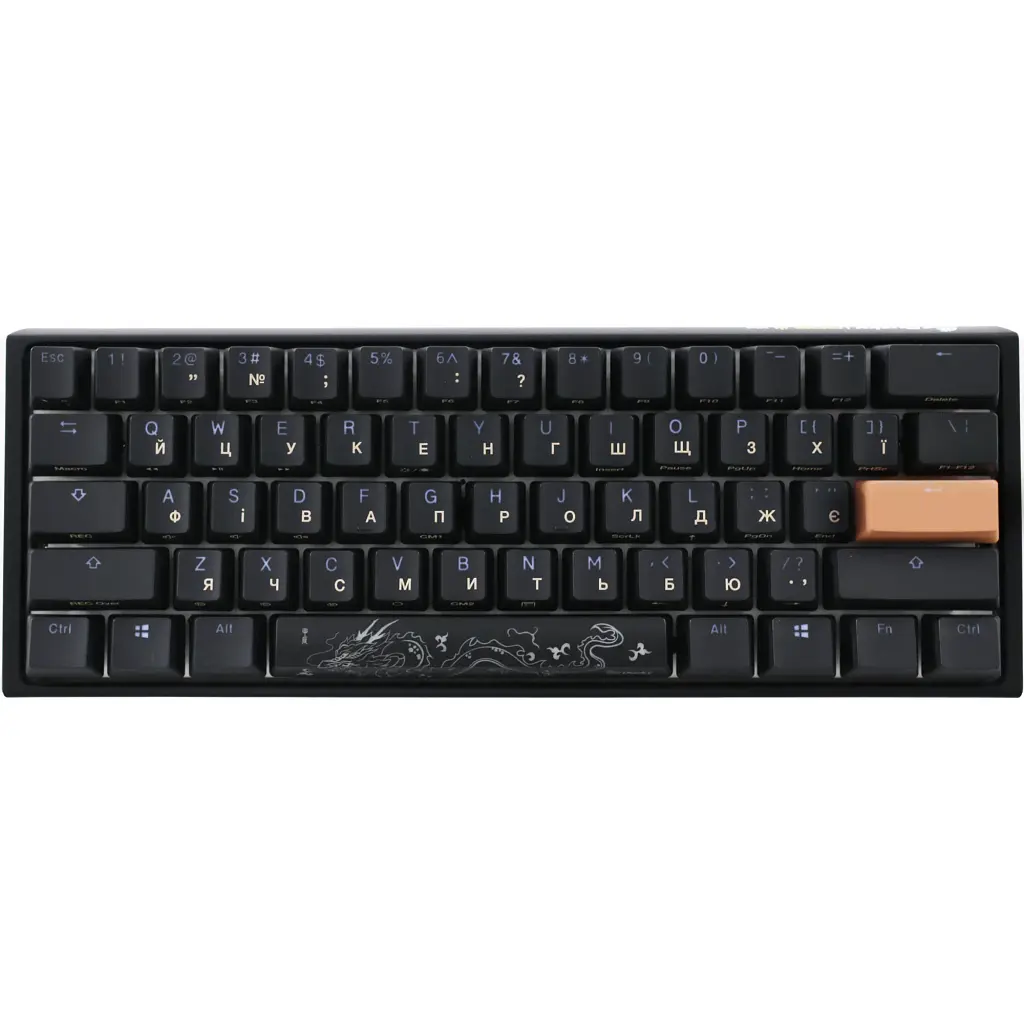 Клавіатура Ducky One 3 Mini Cherry MX Red RGB Black (DKON2161ST-RUAPXCLAWSC1) UA [125715] - фото 2