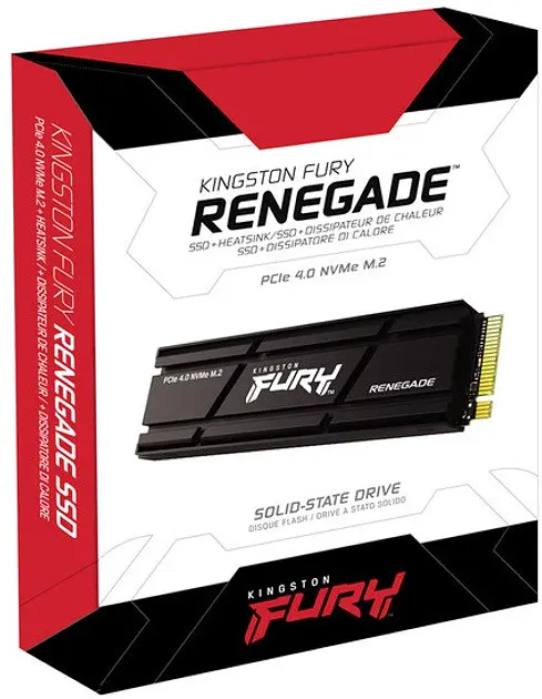 SSD накопичувач M.2 Kingston FURY Renegade with Heatsink 1 TB 2280 NVMe - фото 3