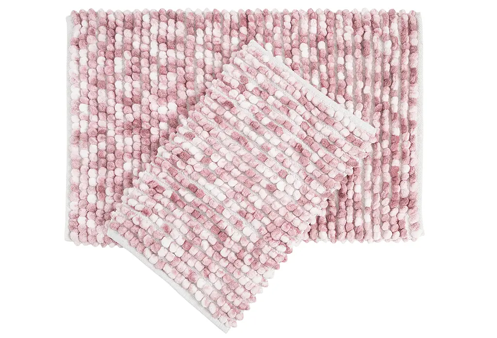Набір килимків Irya - Ottova pink рожевий 60x90+40x60 - фото 4