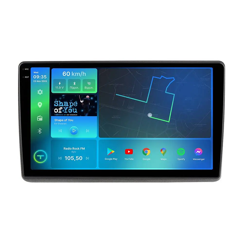 Штатна магнітола TORSSEN 2K Renault Master 21+/Movano 21+/NV400 21+ FL10 4+64Gb 4G Carplay DSP