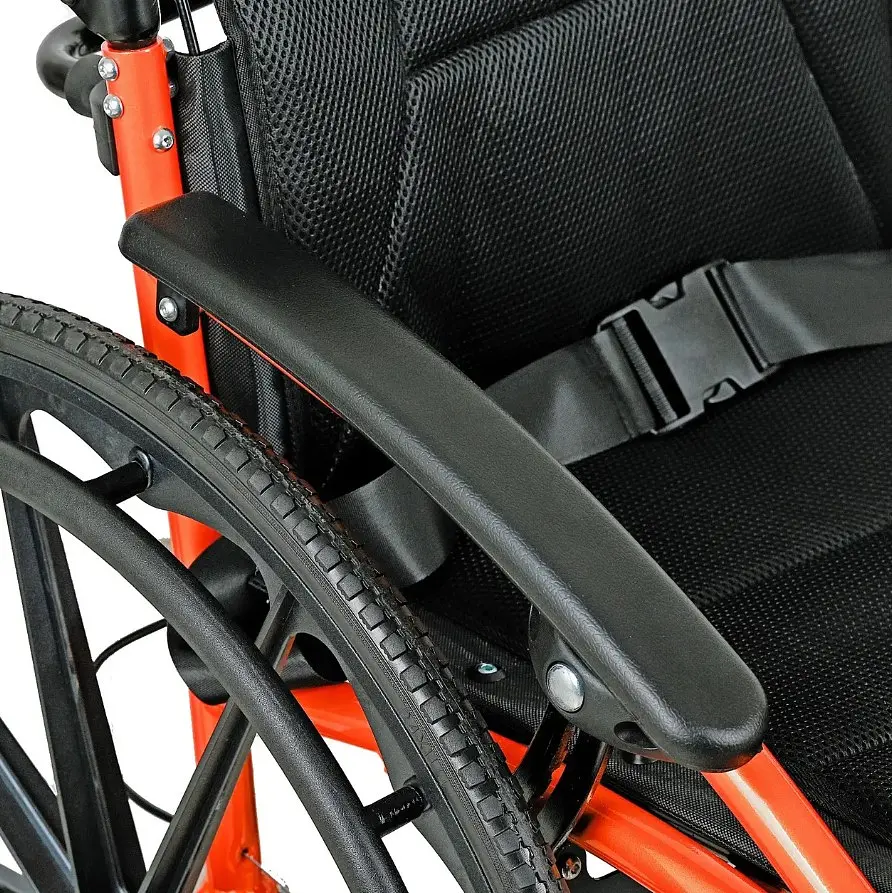 Кресло-каталка Vera Medical с ручными тормозами для людей с ограниченными возможностями весом до 120 кг (VRM-009) - фото 8