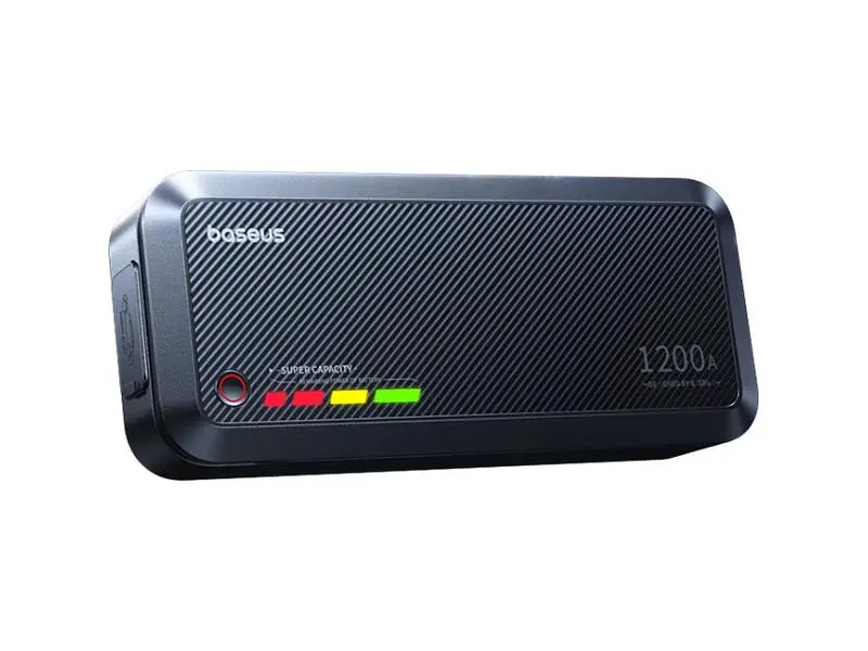 Автономний пусковий пристрій (бустер) BASEUS PrimeTrip VJ1 Supercapacitor Car Jump Starter Cosmic Black (C00269000121-00) - фото 2