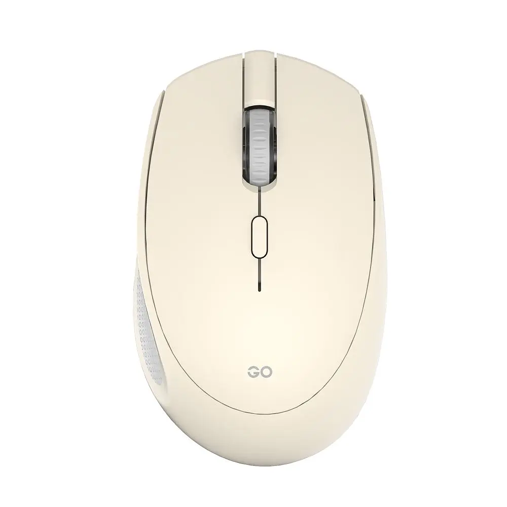 Бездротова оптична мишка Fantech W193 Silent Click USB 2.4GHz Beige - фото 3