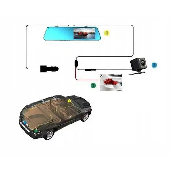 Автомобільний відеореєстратор Manta DVR201H - фото 2