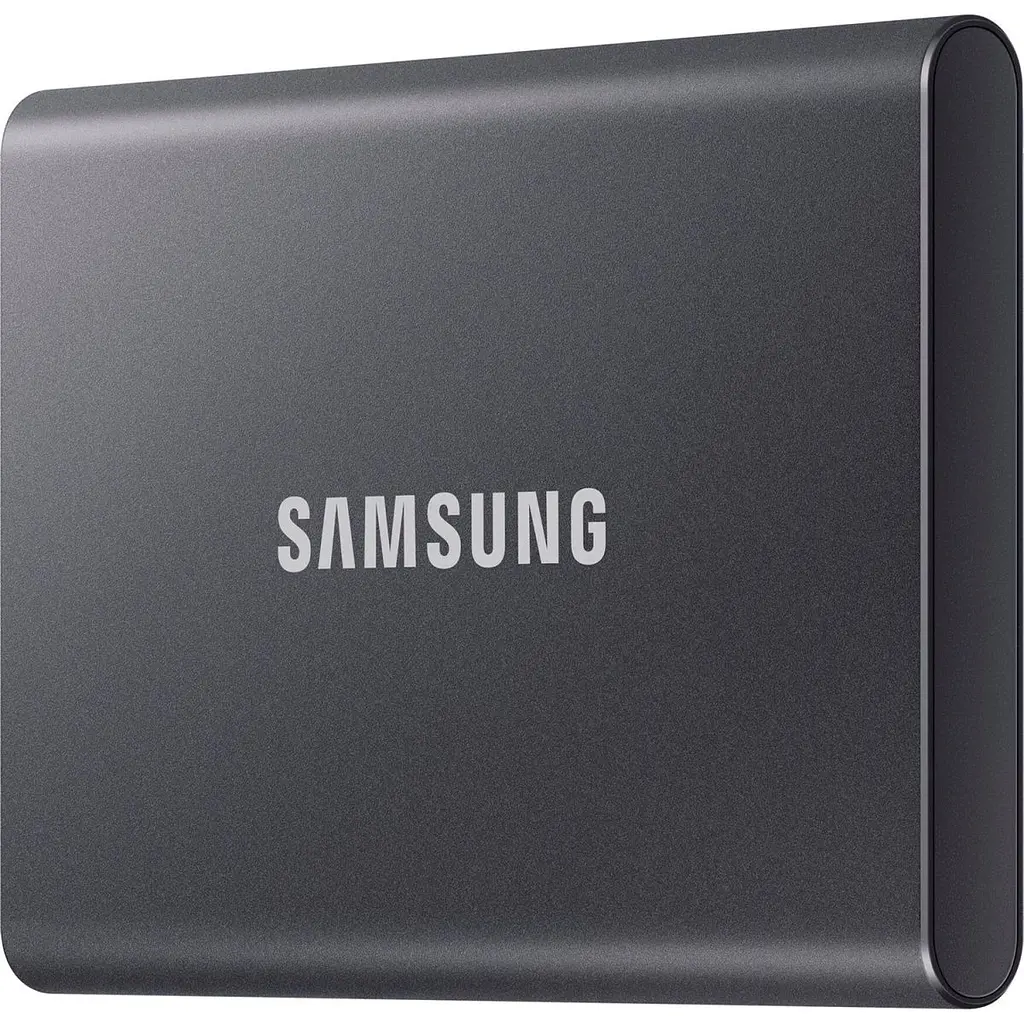 Зовнішній SSD накопичувач Samsung T7 4TB Titan Gray (MU-PC4T0T/WW) [109766] - фото 3