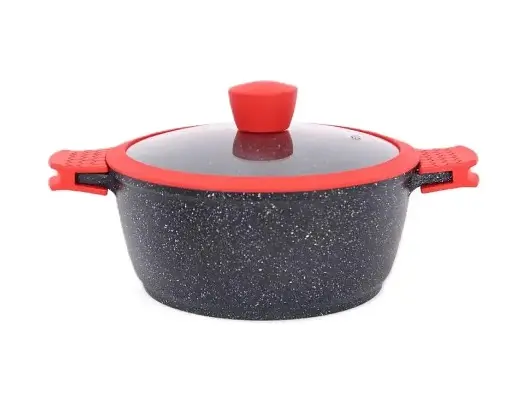 Каструля з кришкою Bohmann BH-7353-20-MRB 20 см 2.2 л - фото 3
