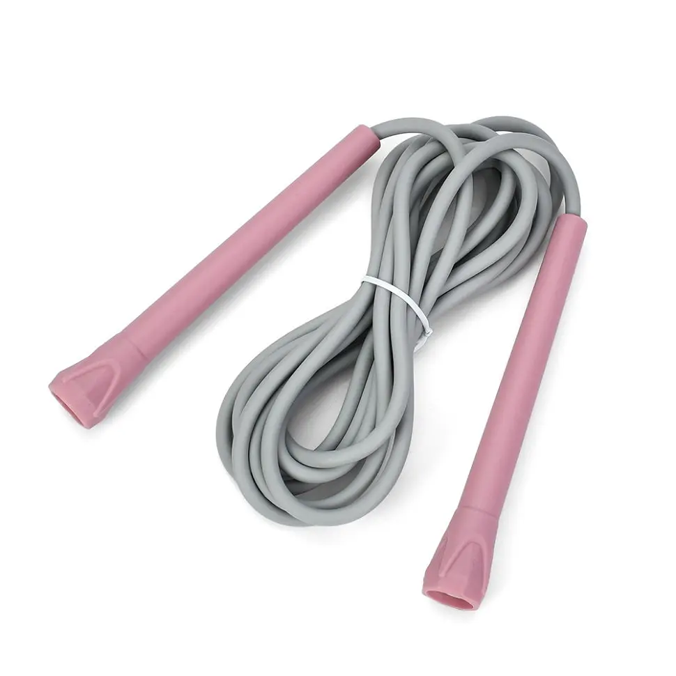Скакалка MS 4797(Pink) розмір 290 см, ручки-пластик