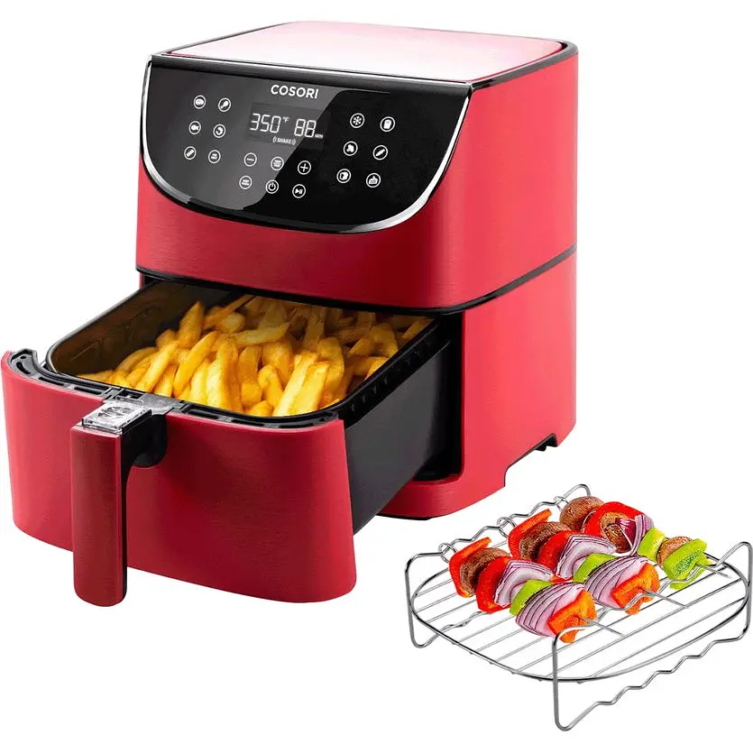 Аерофритюрниця Cosori Premium Chef Edition CP158-AF-RXR червона [94715] - фото 6