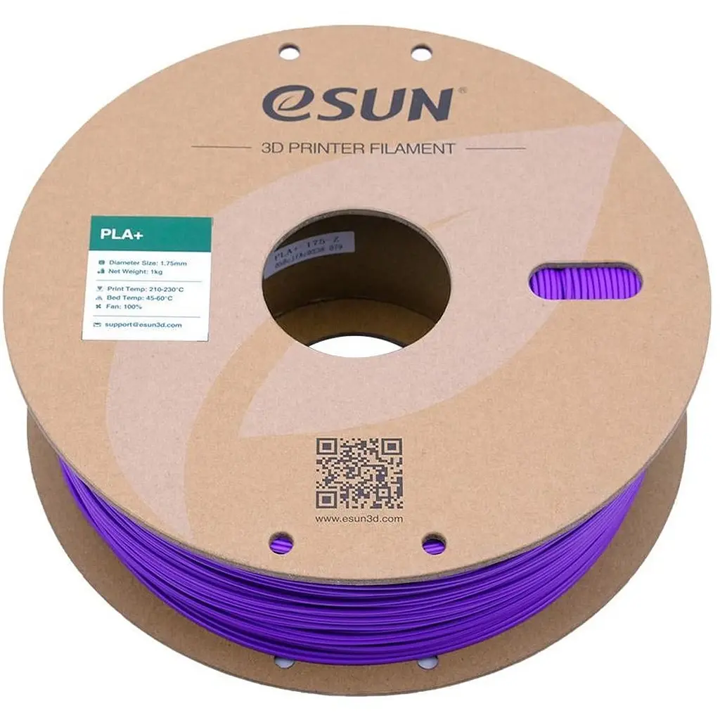 Филамент для 3D-принтеров eSUN PLA+ 1kg Purple (PLA+P175Z1) [163451] - фото 2