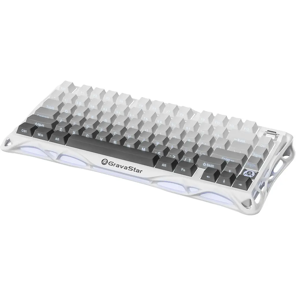 Клавиатура GravaStar Mercury K1 TKL UA White [GSK1_GWHT] [144871] - фото 3