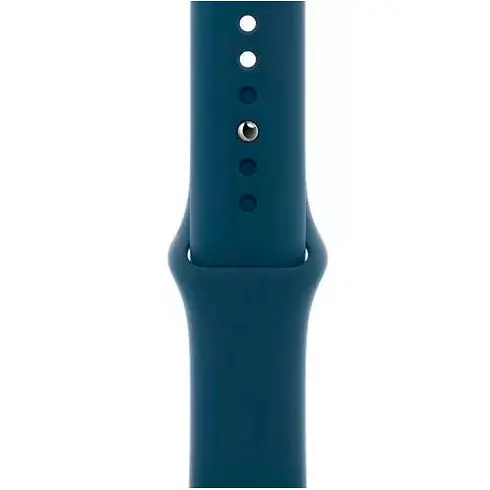 Смарт-часы Apple Watch Series 7 GPS + Cellular 41mm Graphite Stainless Steel with Abyss Blue Sport Band [MKHJ3] [62620] - фото 3
